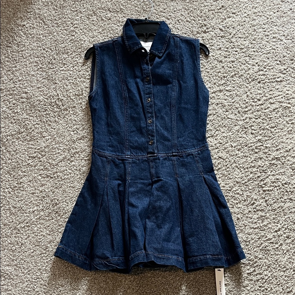 Reformation Arella Denim Mini Dress - Picture 2 of 6